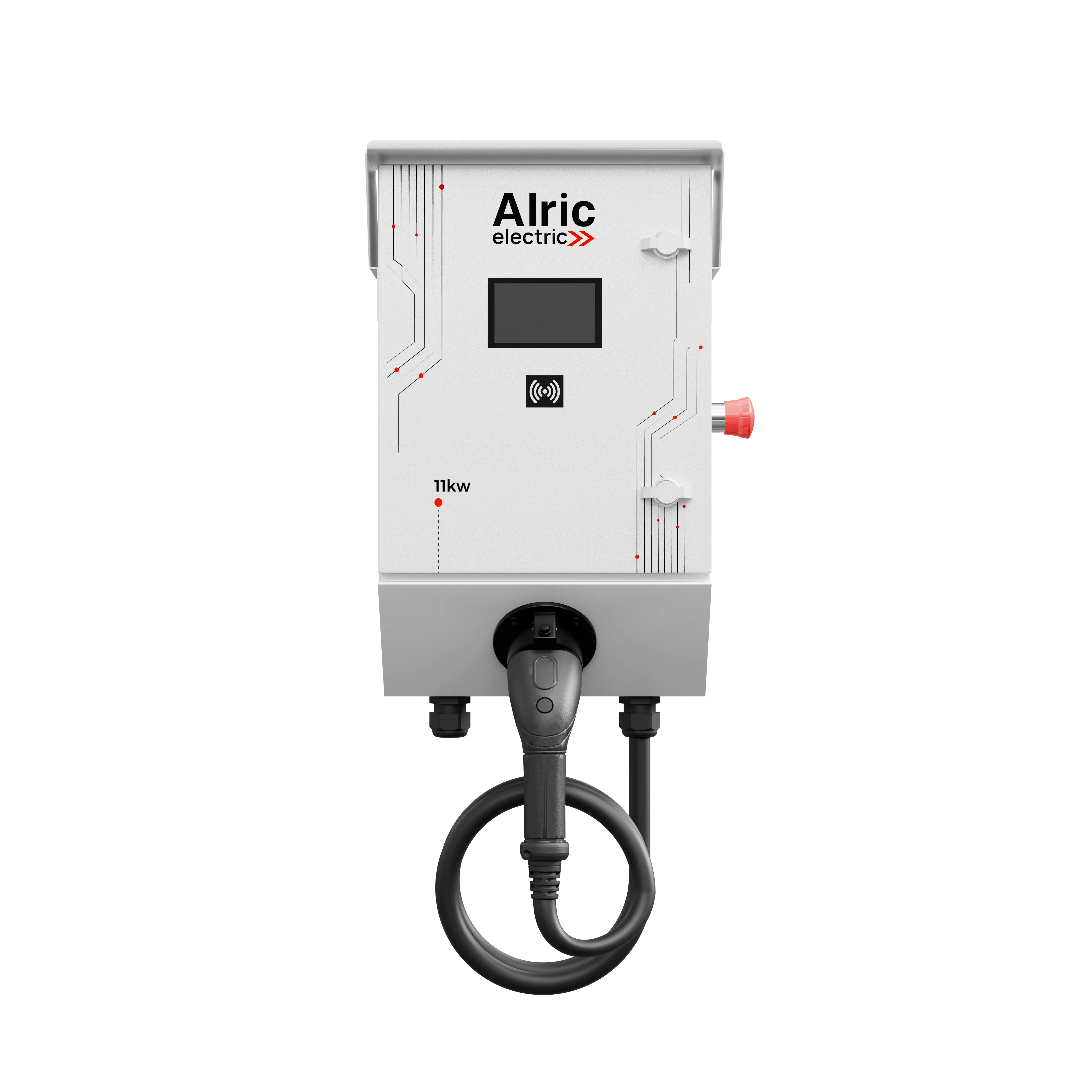 Charge A2Z 11kW AC  Charger with single gun with GSM and LCD