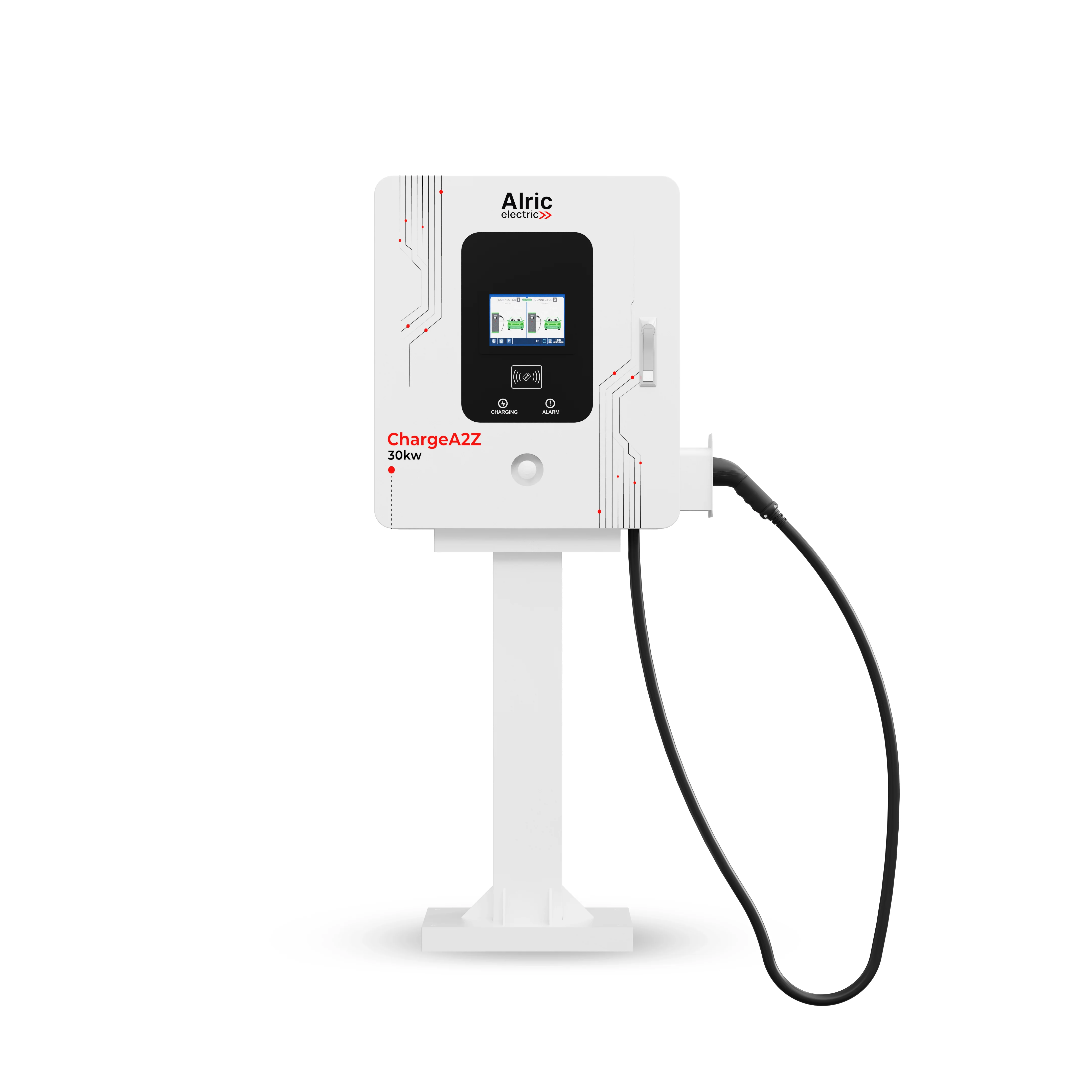 30kW DC Fast Charger with Single Gun